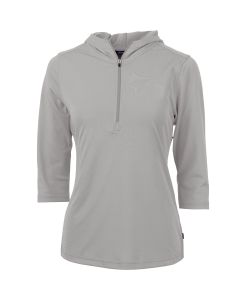Cutter & Buck Women's Virtue Eco Pique Recycled Half-Zip Hoodie